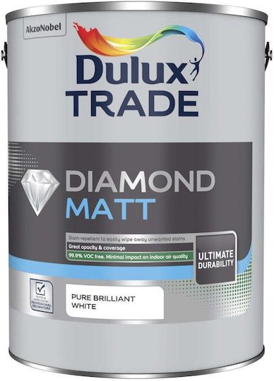 Dulux Trade Acrylic Interior Water-Based Paint Medium 2.5 Litre