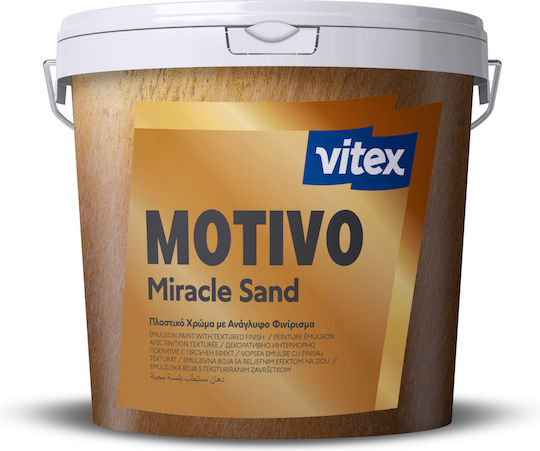 Vitex Motivo Acrylic Water-Based Paint for Interior Use Titanium 2.715lt