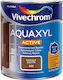 Vivechrom Aquaxyl Water-Based Polyurethane Wood Preservative Pine Matte 750ml 75gr