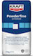 Kraft Powderfine Acrylic Water-Based Tile Joint Filler White 25kg
