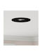 vidaXL Metal Recessed Spot Black 9x9 cm 12 pcs