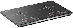 Amzchef Double Black Induction Countertop Burner