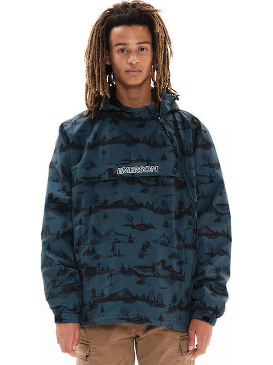 Emerson Blaue Jacke
