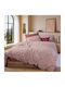 Nef-Nef Homeware Marcel Super-Double Fitted Bed Sheet Set 160x200+32cm Bordeaux (4 pcs)