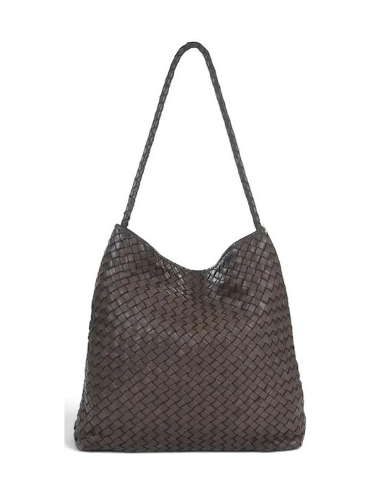 Passaggio Leather Knitted Women's Shopper Bag C...