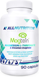 AllNutrition Magtein Magneziu L-treonat 48 mg 90 de Capsule AllNutrition Magtein Magneziu L-treonat 48 mg 90 de Capsule