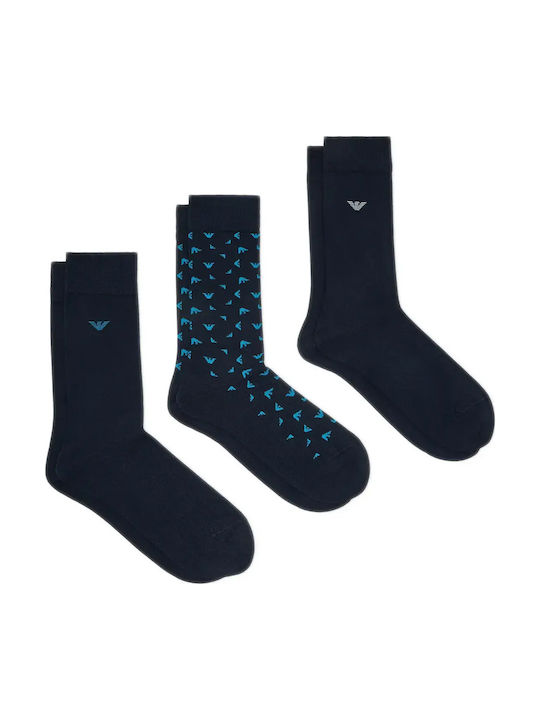 Emporio Armani Herren-Kurzsocken Eagle Logo 3 P...
