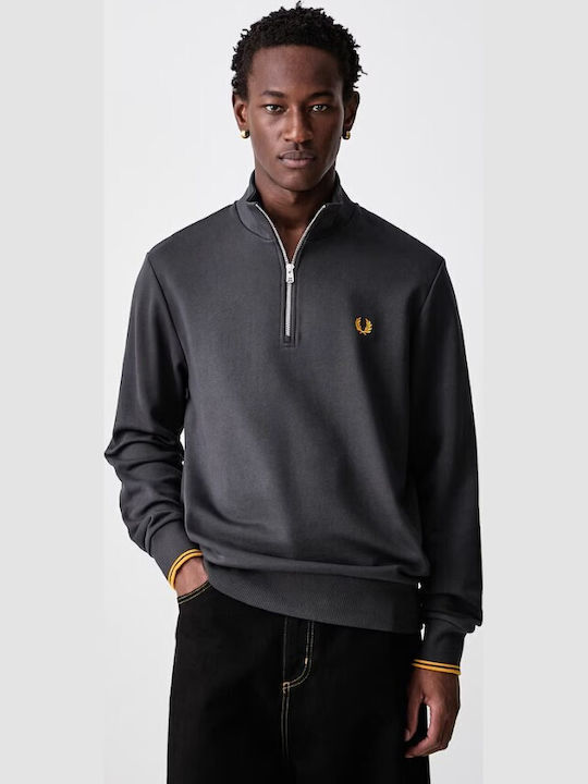 Fred Perry Φούτερ Ανθρακι