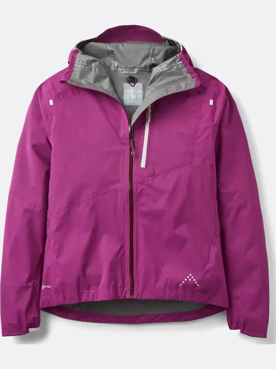 Rab Downpour Αθλητικό Μπουφάν Plum