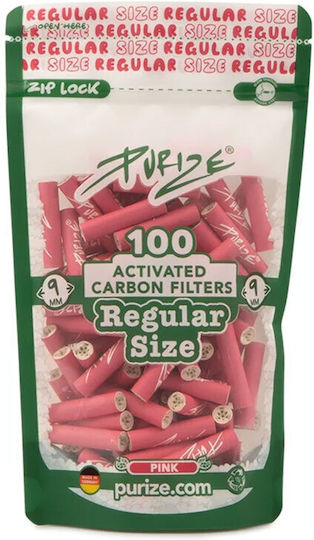 Purize Regular Aktivkohle 100 Filter-Tipps 100 Stück