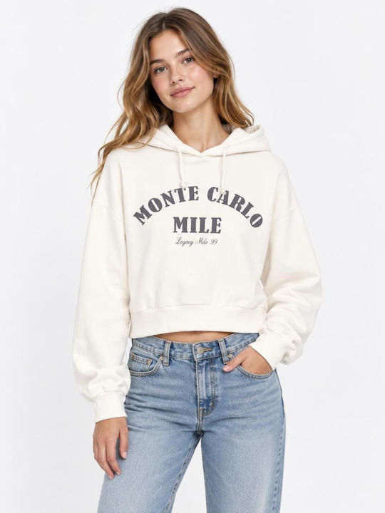Kinder-Kapuzenpullover Weiß