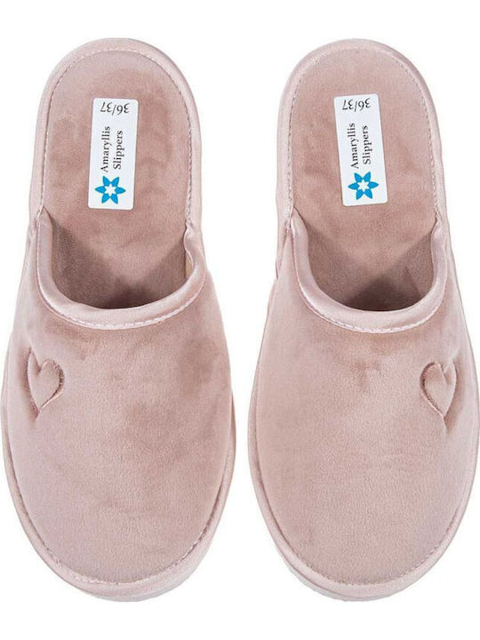 Amaryllis Slippers Winter-Damenschuhe Rosa