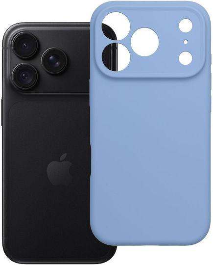 Husă Forcell F-Protect Rubber Premium pentru iPhone 18 Pro / 17 Pro, compatibilă cu MagSafe, albastru deschis