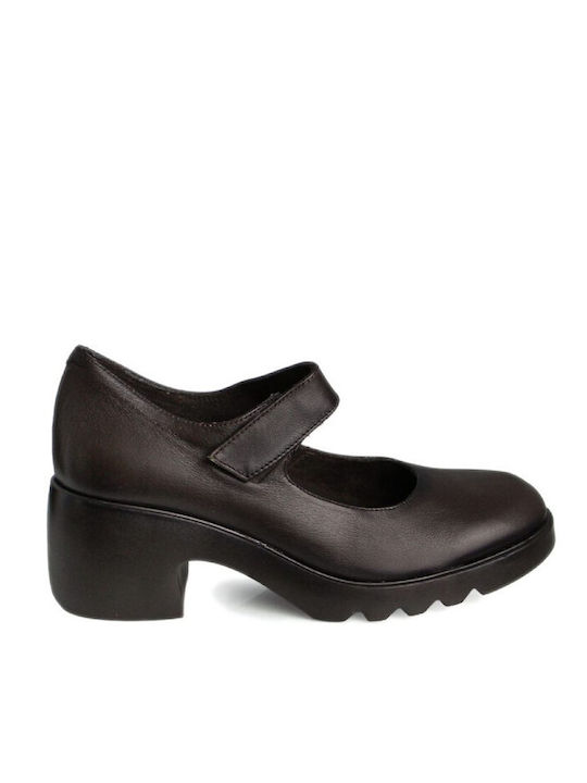 Pepe Saenz Schwarze Lederpumps