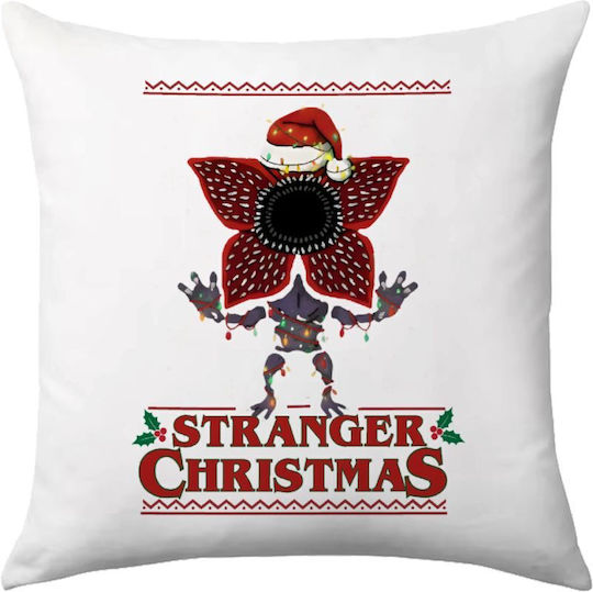 Tstudio Διακοσμητικό Μαξιλάρι Stranger Things Christmas — Μαξιλάρι Καναπέ 40x40cm Περιέχεται Το Γέμισμα