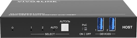 Vivolink VLUSB3EXT100H KVM & Data Switch with USB / USB 3.0