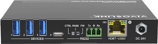 Vivolink VLUSB3EXT100D KVM & Data Switch with USB / USB 3.0