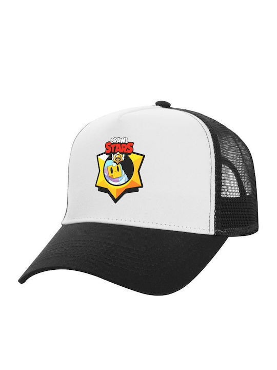 Καπέλο Trucker Λευκό-μαύρο Brawl Stars Sprout One Size