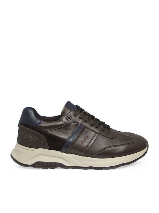 Fratelli Petridi Men's Brown Sneakers