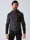 Men's Hooded Fleece Jacket Black