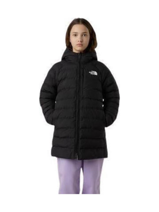 Reversible Perrito Kinder-Sportjacke Kurz Beidseitig Schwarz/Grau