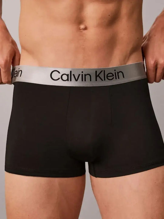 Calvin Klein Boxeri Negri pentru Bărbați 3Pack