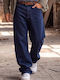 Ανδρικό Παντελόνι Τζιν Baggy Deep Blue