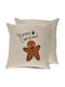 Tstudio Διακοσμητικό Μαξιλάρι Mr Gingerbread — Λινό