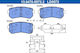 Brake Pad Set Disc Brake Ate 13.0470-5572.2