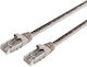 Mercodan U/UTP Cat.6 (Gigabit) Ethernet Network Cable 1m Grey