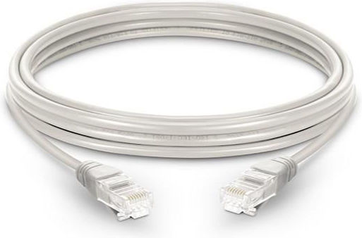 Mercodan U/UTP Cat.5e (Gigabit) Ethernet Network Cable 3m Grey