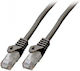 Mercodan U/UTP Cat.6 (Gigabit) Ethernet Network Cable 3m Black