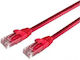Mercodan Direct Attach Copper Cat.6 (Gigabit) Ethernet Network Cable 0.25m Red