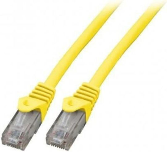 Mercodan U/UTP Cat.6 (Gigabit) Ethernet Network Cable 1m Yellow