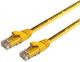 Mercodan Direct Attach Copper Cat.6 (Gigabit) Ethernet Network Cable 0.25m Yellow