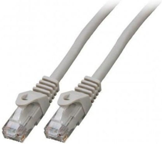 Mercodan U/UTP Cat.6 (Gigabit) Ethernet Network Cable 0.25m Grey