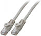 Mercodan U/UTP Cat.6 (Gigabit) Ethernet Network Cable 3m Grey