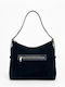 Leather Women's Suede Bag Black