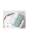 Kiokids Πάνα Αγκαλιάς από Μουσελίνα Πράσινο 120x120εκ.