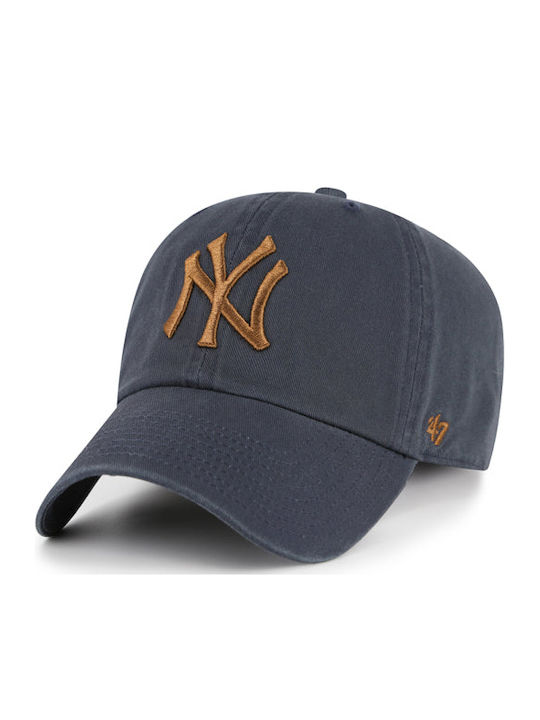 ’47 MLB New York Yankees Contrast ’47 Clean Up Verstellbare Kappe Vintage Navy