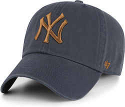 ’47 MLB New York Yankees Contrast ’47 Clean Up Verstellbare Kappe Vintage Navy ’47 MLB New York Yankees Contrast ’47 Clean Up Verstellbare Kappe Vintage Navy