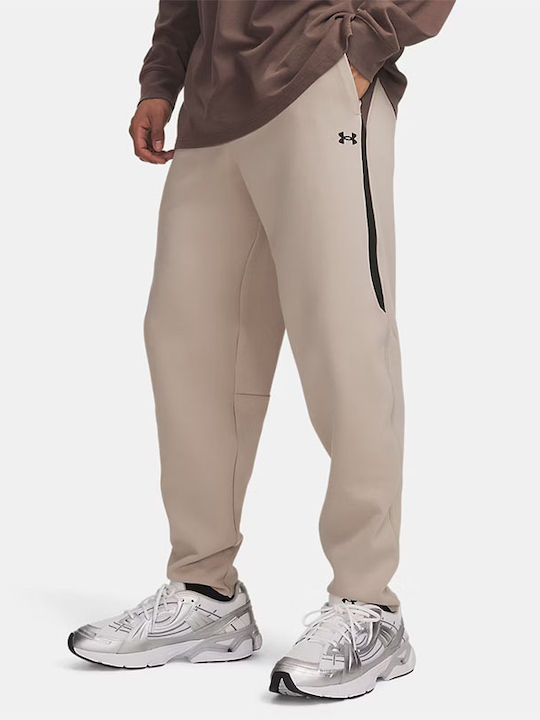 Under Armour Unstoppable Jogger Παντελόνι Μπεζ
