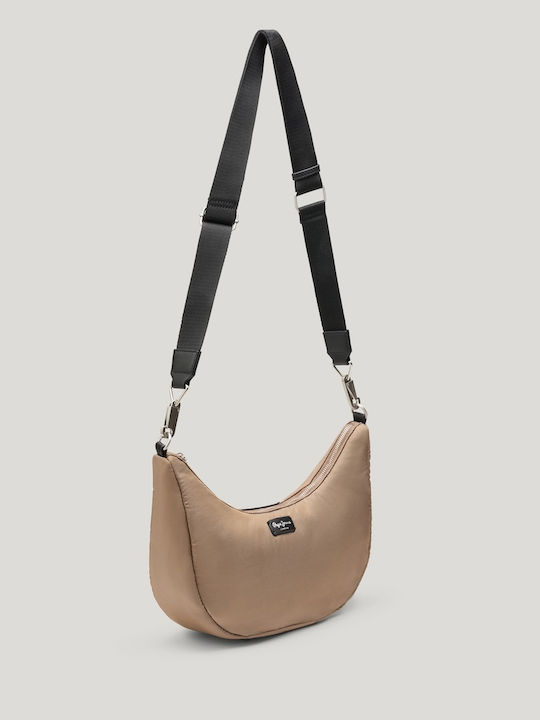 Pepe Jeans Wander Women's Hobo Bag Camel Beige