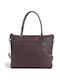 G3 Plus Leather Women's Tote Bag Moka