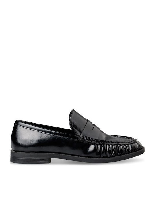 Envie Shoes Дамски Мокасини от Велур в Черен Цвят