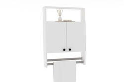 Fratelli Home Ντουλάπι Μπάνιου 15x60x87cm Λευκό