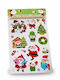 Malelis 19489-3 Kinderaufkleber Weihnachtsmann
