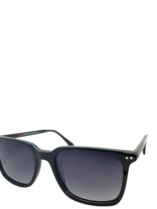 Funky Buddha Schwarze Sonnenbrille mit Gestell Funky Buddha Schwarze Sonnenbrille mit Gestell